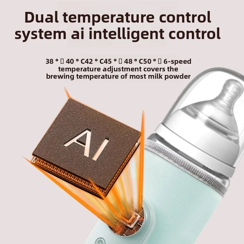Scaldabiberon Portatile USB con Controllo Intelligente della Temperatura | Design Compatto per Comfort e Praticità 4