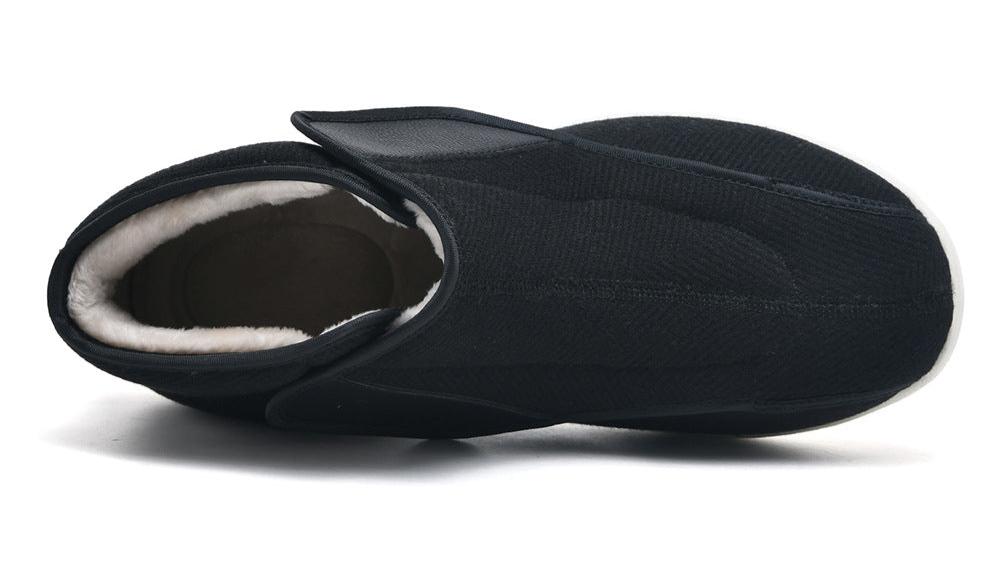 Scarpe Invernali Ortopediche Larghe con Fodera in Pile - Comfort e Calore per Piedi Sensibili 6