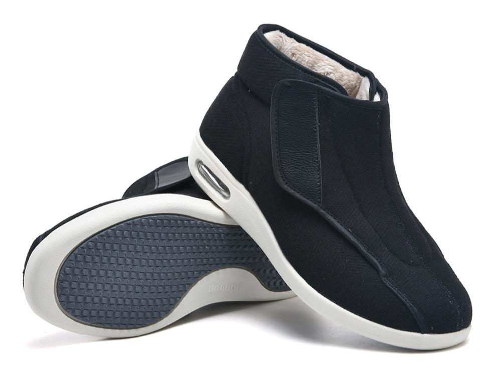 Scarpe Invernali Ortopediche Larghe con Fodera in Pile - Comfort e Calore per Piedi Sensibili 8