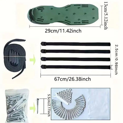 Ventilated Gardening Shoes with Non-Slip Sole | Adjustable Boots for Comfort and Stability