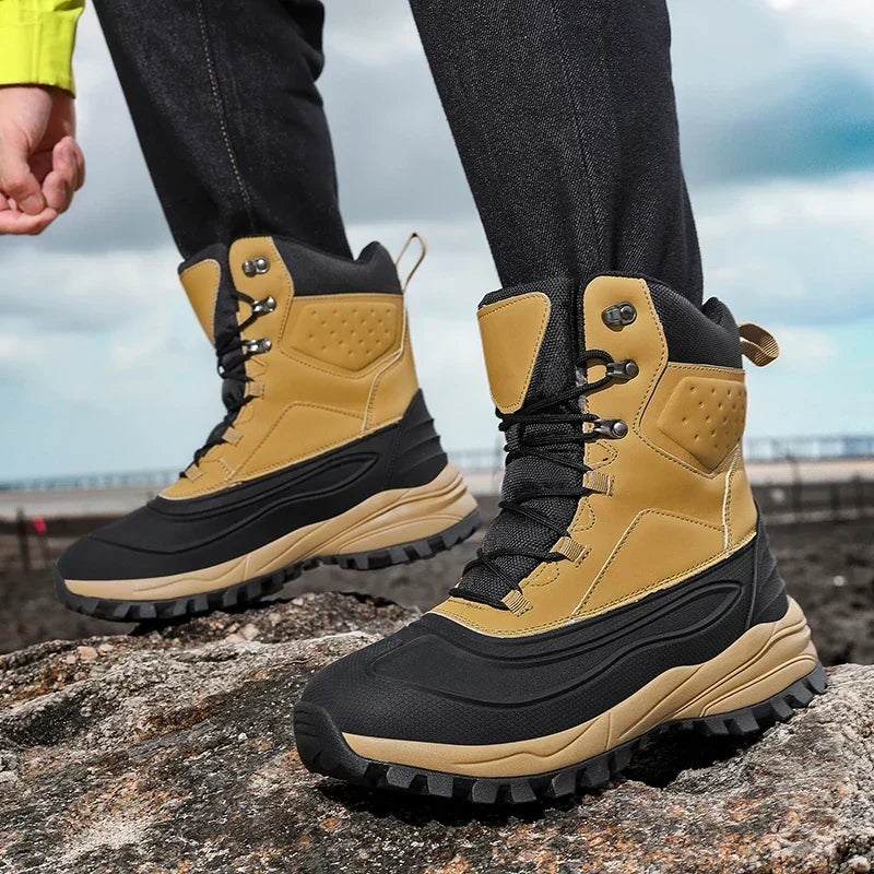 Enea | Unisex Lined Winter Boots with Sculpted Sole - Outdoor Style