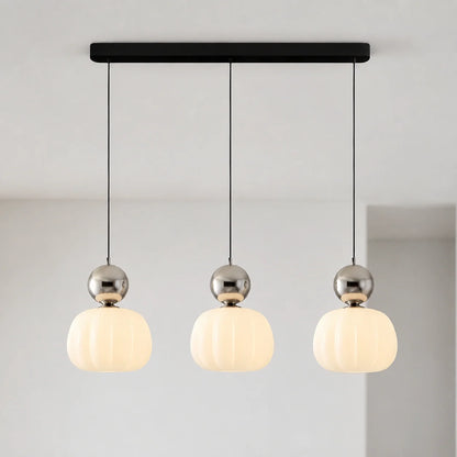 Scout | Elegant Cream Art Déco Pendant Lamp for Modern Interiors 9