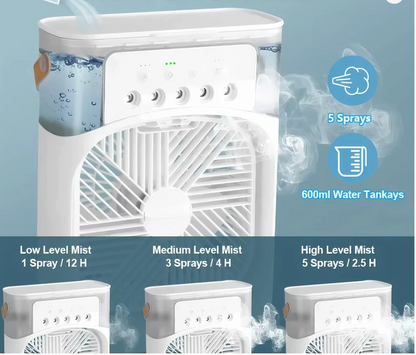 Mini Portable Air Conditioner | Efficient Air Conditioner with Compact Design | Portable Air Conditioning for Small Spaces