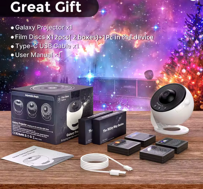 Ceiling Star Projector | Star Projector with Built-in Timer | Relaxing Atmosphere for Dreamers