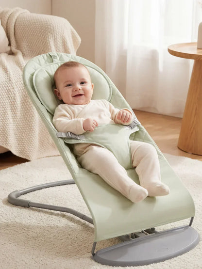 Sdraietta Neonato Ergonomica con Movimento a Dondolo Naturale | Comfort e Sicurezza per il Tuo Bambino 0