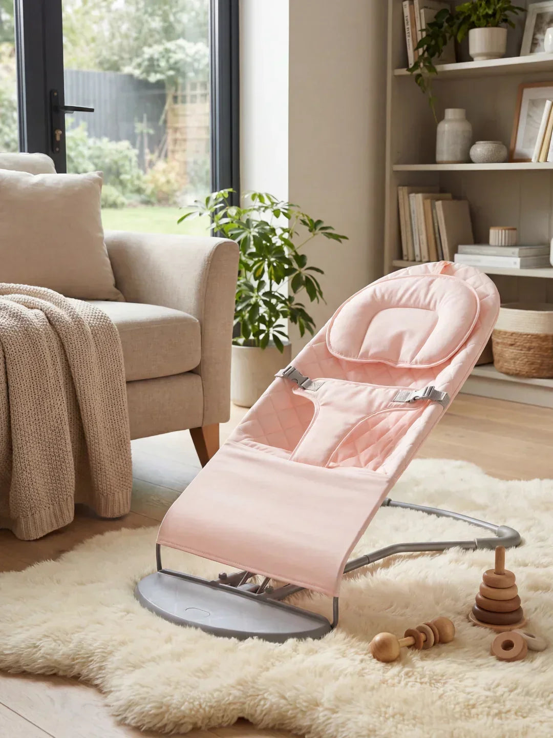 Sdraietta Neonato Ergonomica con Movimento a Dondolo Naturale | Comfort e Sicurezza per il Tuo Bambino 3