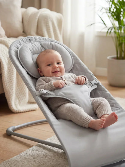 Sdraietta Neonato Ergonomica con Movimento a Dondolo Naturale | Comfort e Sicurezza per il Tuo Bambino 7
