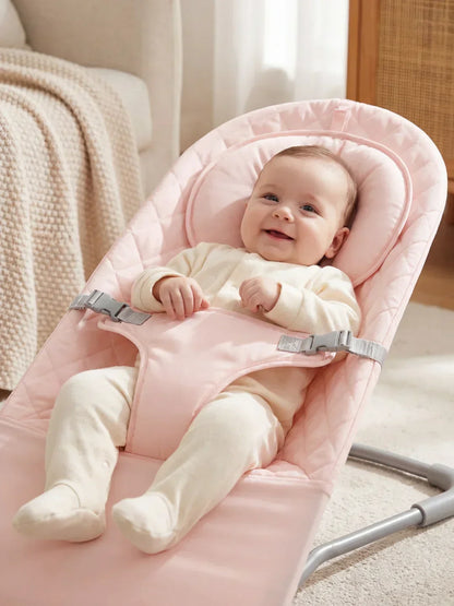 Sdraietta Neonato Ergonomica con Movimento a Dondolo Naturale | Comfort e Sicurezza per il Tuo Bambino 9