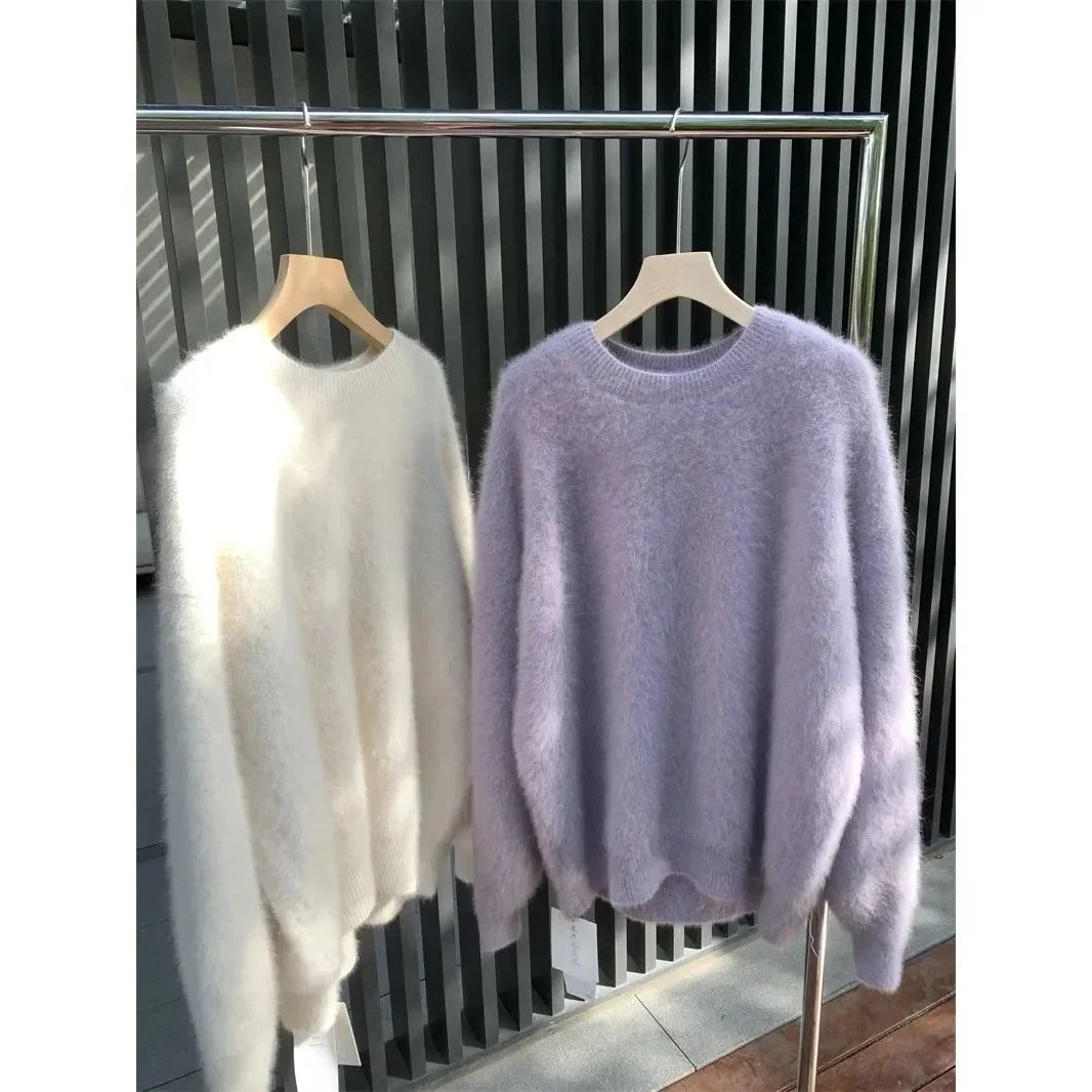 Mirta | Soft, Fluffy Oversized Women's Sweater - Casual Warmth