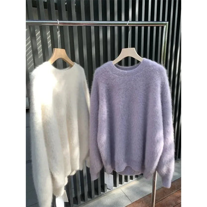 Mirta | Soft, Fluffy Oversized Women's Sweater - Casual Warmth