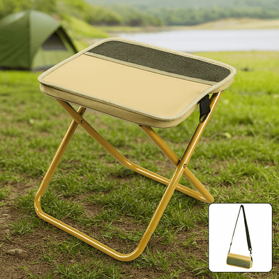Chaise pliante imperméable 2 en 1 avec sac à dos - Légère et polyvalente pour les aventures en plein air