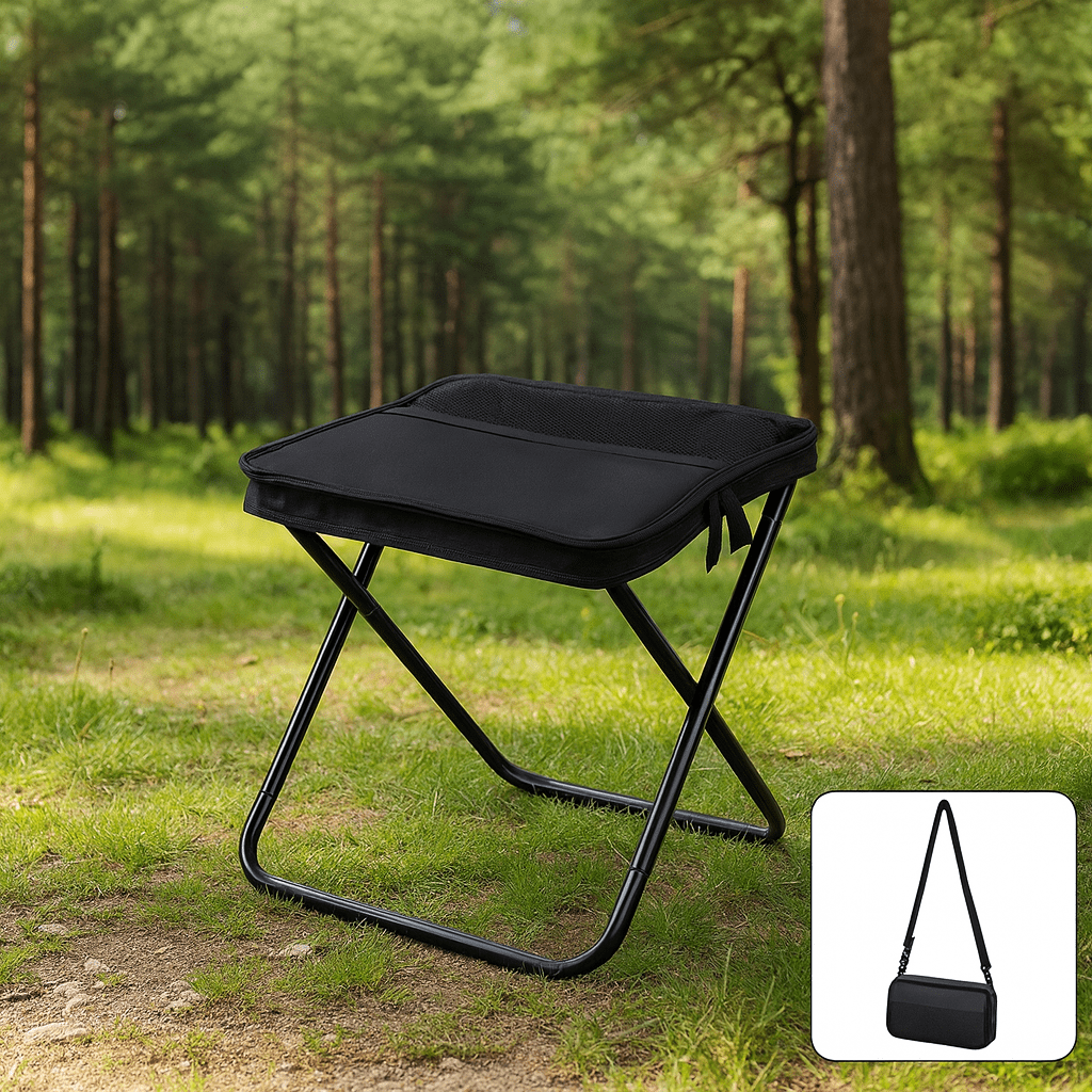 2-in-1 Waterproof Folding Chair with Backpack - Lightweight and Versatile for Outdoor Adventures