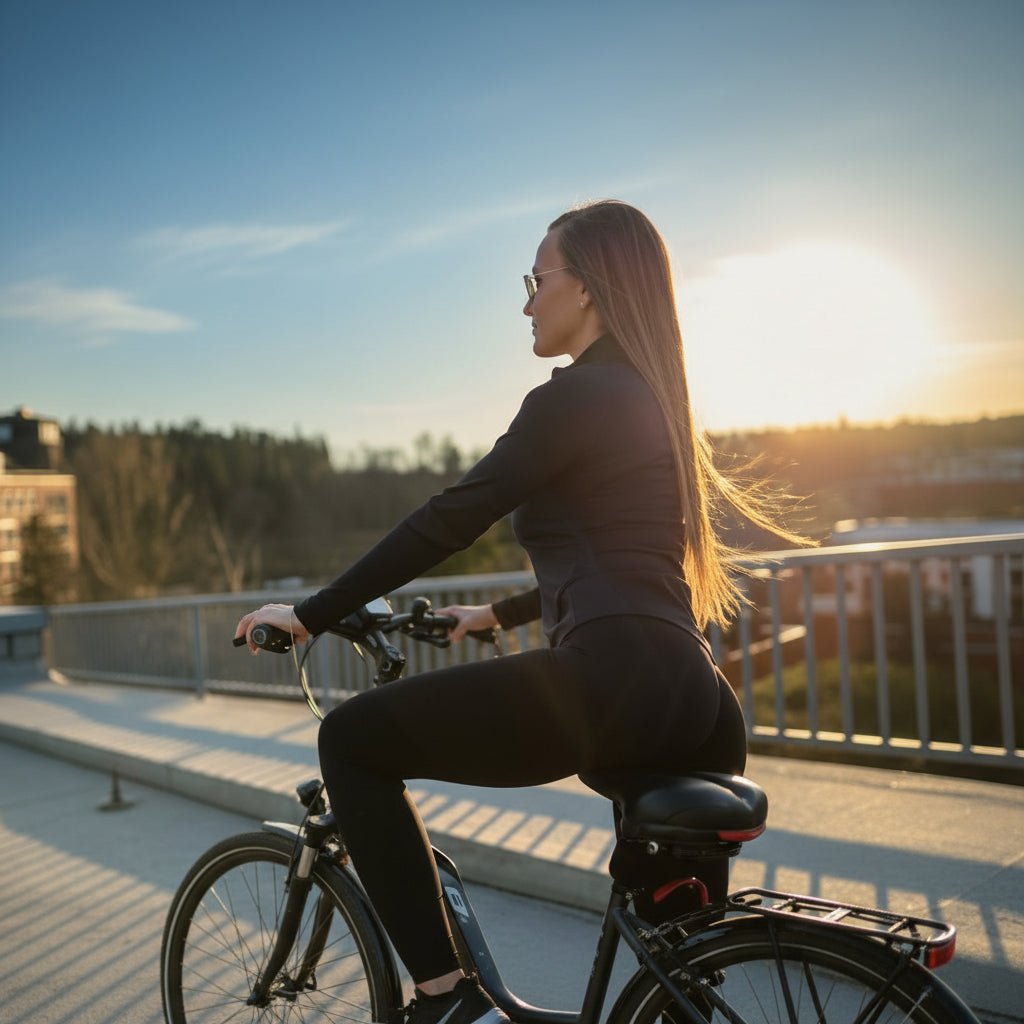 Ergonomic Bicycle Saddle with Suspension and Water-repellent Design for Optimal Comfort