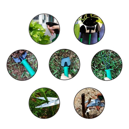 Complete Set of Ergonomic Gardening Tools with Case | Multifunctional Kit for Ease of Use
