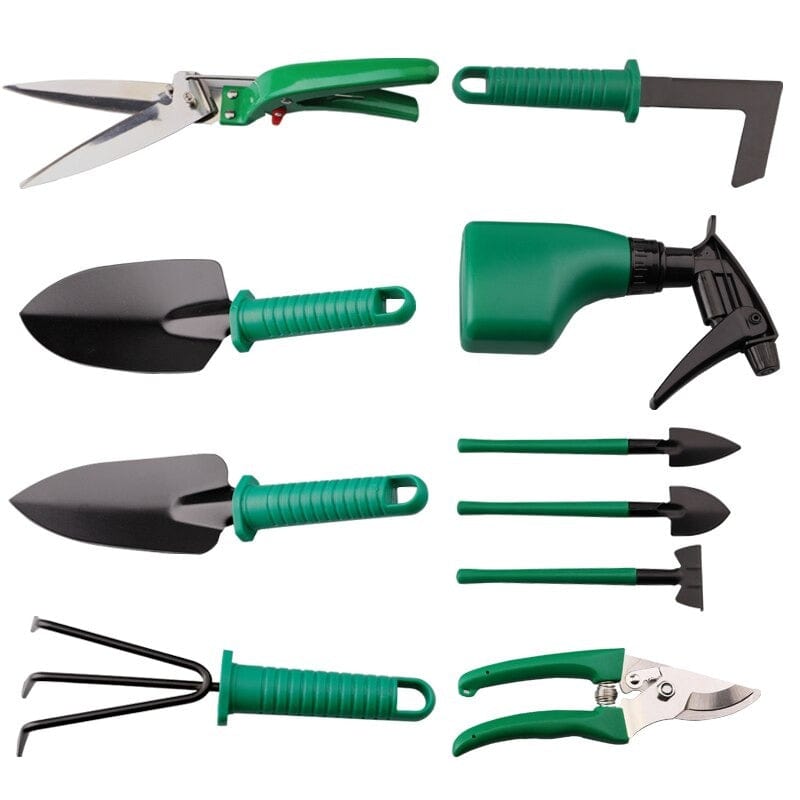 Complete Set of Ergonomic Gardening Tools with Case | Multifunctional Kit for Ease of Use