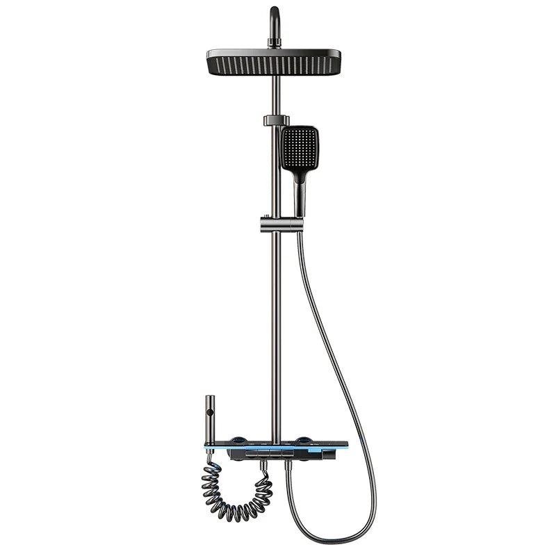Set Doccia Completo | Kit Doccia con Display LED e Soffione a Pioggia - Comfort e Sicurezza per il Tuo Bagno 6