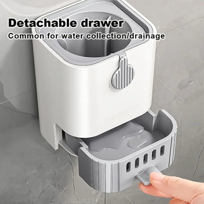 Set Scopino WC con Supporto a Parete e Manico Lungo | Design Flessibile per Pulizia Efficiente del Bagno 2