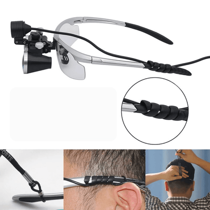 Set di Lenti Chirurgiche per Dentisti con Illuminazione LED 3W | Ingrandimento 2,5x/3,5x per Visibilità Ottimale 6