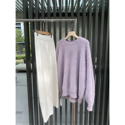 Mirta | Soft, Fluffy Oversized Women's Sweater - Casual Warmth