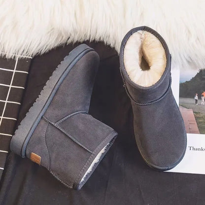 Lidia | Wasserdichte Winterstiefeletten für Damen mit Plüschfutter und Plateausohle - Sicherer Schritt
