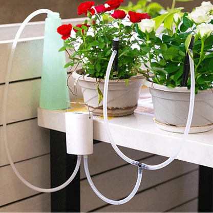 Irrigation System | Automatic Drip Irrigation with Long-Lasting Battery | Setup for Healthy Indoor Plants