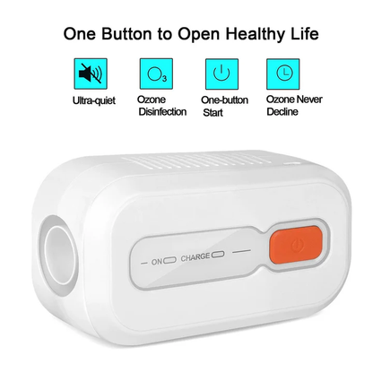 CPAP Cleaning System | Ozone Disinfection for Optimal Hygiene | Compact and Portable for Daily Use