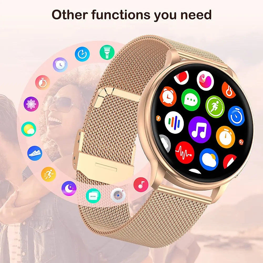 Smartwatch Bluetooth con Monitoraggio Fitness e Chiamate | Impermeabile IP68 per Attività Sportive e Salute 1