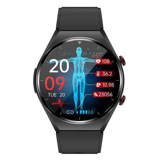 Smartwatch KL09 | Orologio Intelligente con Monitoraggio Glicemia e ECG | Impermeabile IP67 per Benessere Quotidiano 1