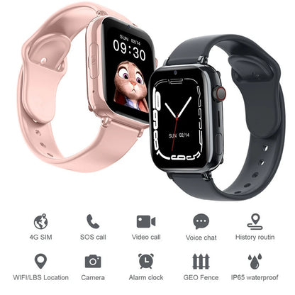 Smartwatch per Bambini | Smartwatch 4G con GPS e Videochiamata | Design Impermeabile per Sicurezza e Divertimento