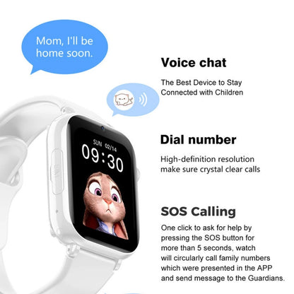 Smartwatch per Bambini | Smartwatch 4G con GPS e Videochiamata | Design Impermeabile per Sicurezza e Divertimento