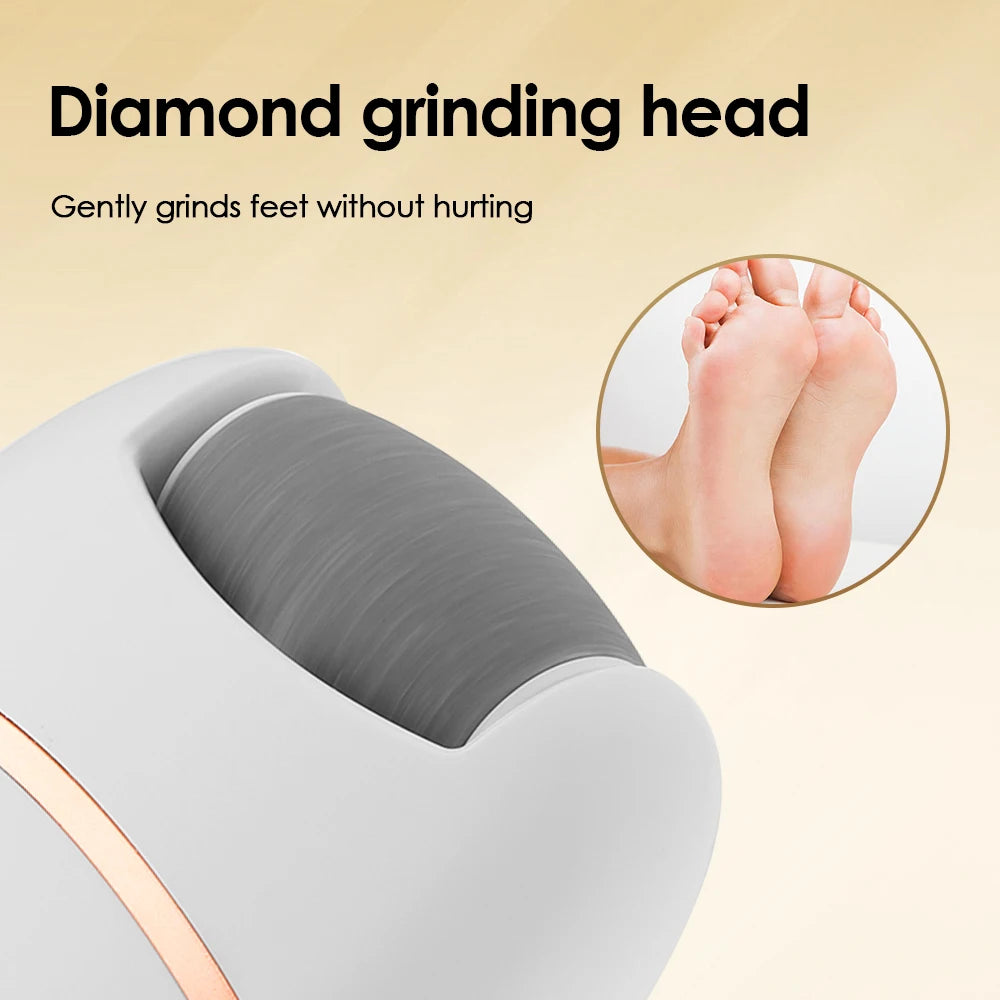 Smerigliatrice Elettrica per Piedi con Illuminazione LED e Ricarica USB | Cura Profonda per Pelle Morta e Calli 3