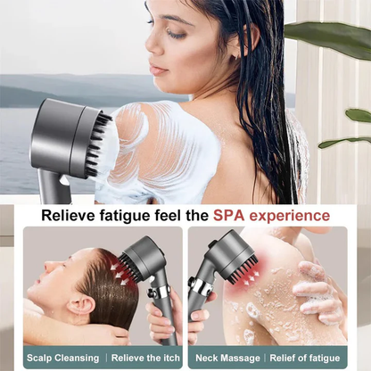 Anti-Limescale Shower Head | High-Pressure Shower Head with Powerful Flow | Easy Installation for Refreshing Showers