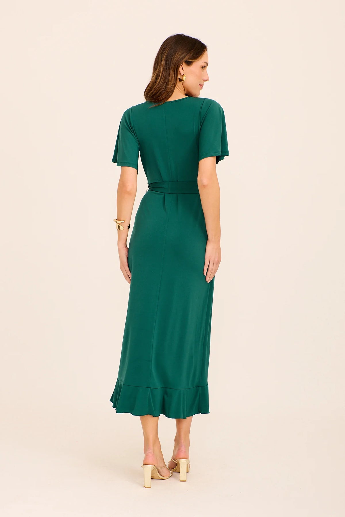Sofia | Elegante Abito Lungo Teal Estivo 3