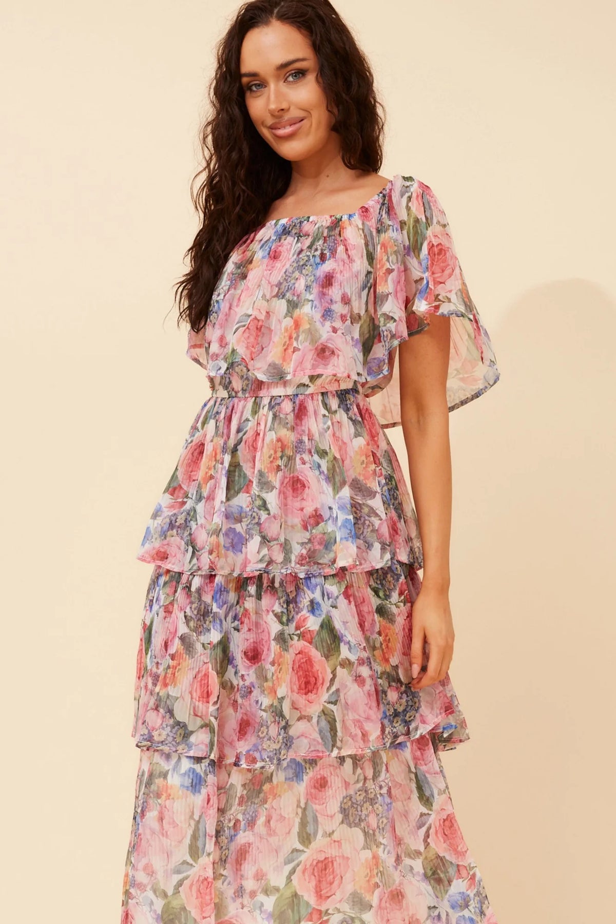 Sofia | Elegante Abito Midi Floreale Donna 6