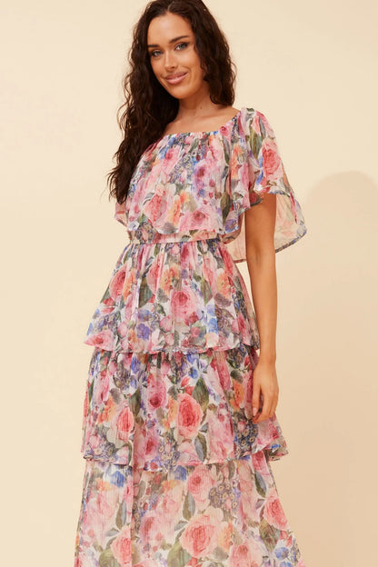 Sofia | Elegante Abito Midi Floreale Donna 6