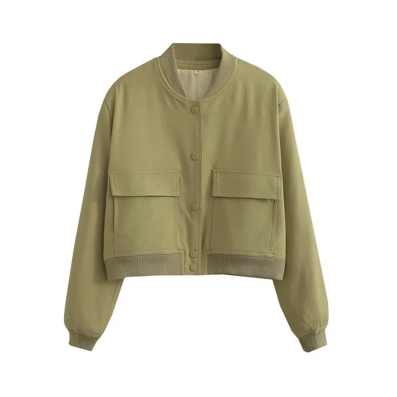Sofia | Elegante Bomber Nero In Pelle Donna 10