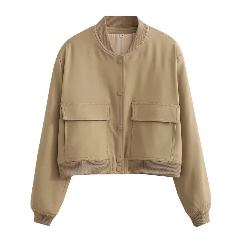 Sofia | Elegante Bomber Nero In Pelle Donna 9