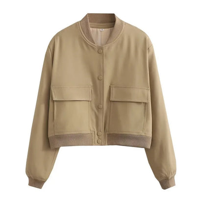 Sofia | Elegante Bomber Nero In Pelle Donna 9