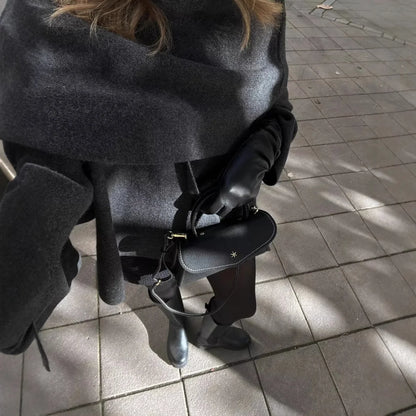 Sofia | Elegante Poncho Invernale Asimmetrico Donna 5