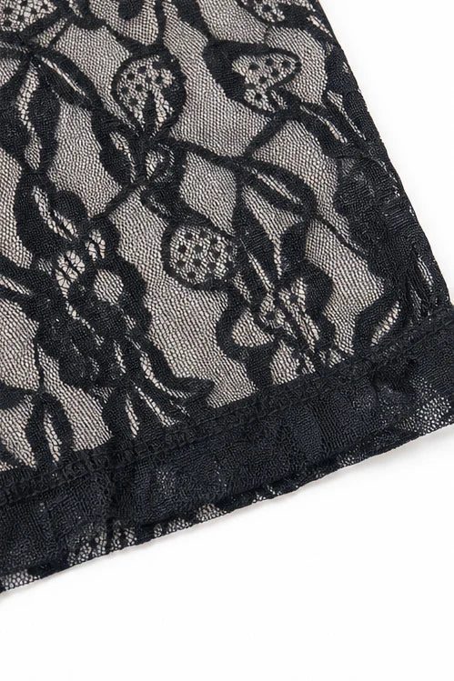 Sofia | Eleganti Leggings Slim Pizzo Donna 7