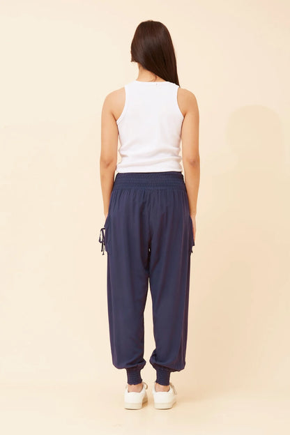 Sofia | Eleganti Pantaloni Harem Donna Estivi con Vita Elastico e Tasche 5