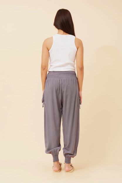Sofia | Eleganti Pantaloni Harem Donna Estivi con Vita Elastico e Tasche 8