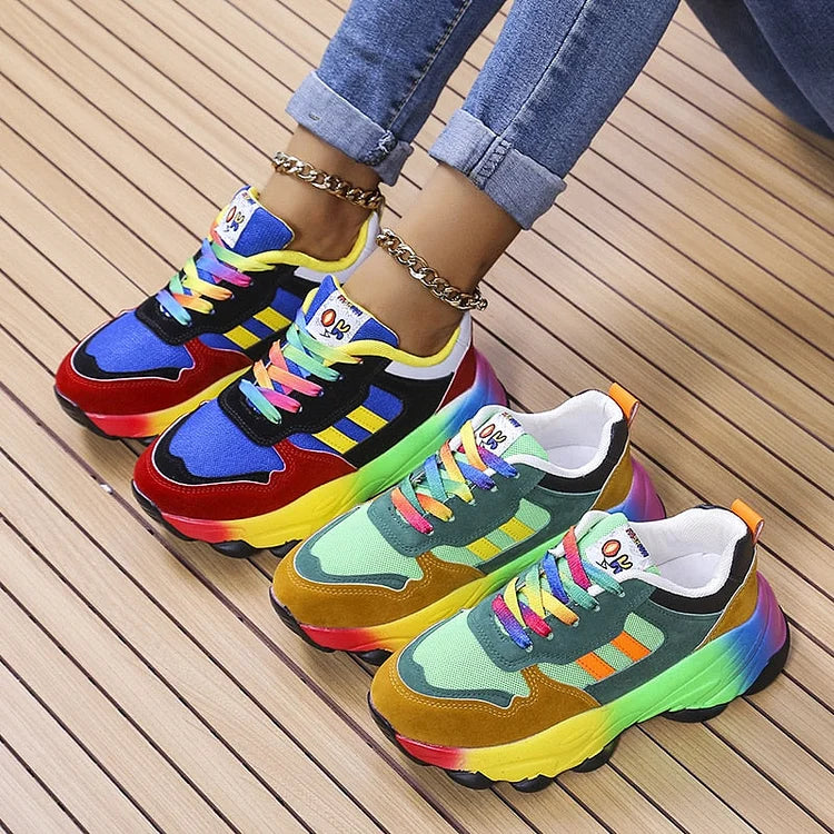 Sofia | Eleganti Scarpe Ortopediche Donna Arcobaleno con Supporto Arco 2