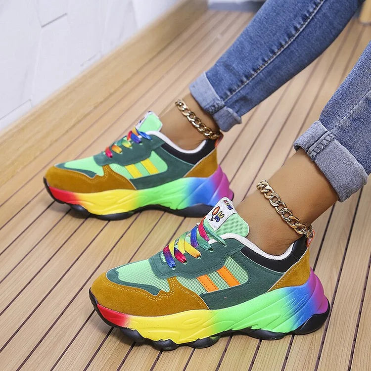 Sofia | Eleganti Scarpe Ortopediche Donna Arcobaleno con Supporto Arco 3
