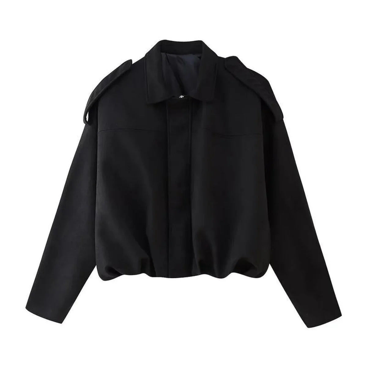 Sofia | Oversize Giacca Bomber in Finta Pelle Scamosciata Donna 3