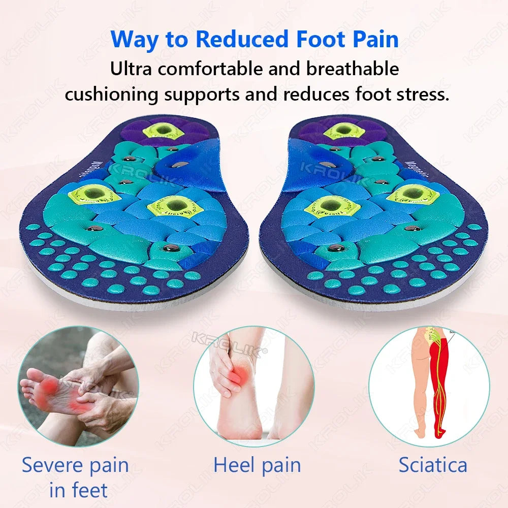 Solette Magnetiche | Solette per Alleviare il Dolore ai Piedi con Massaggio Efficace | Comfort Duraturo per Migliorare la Circolazione 3