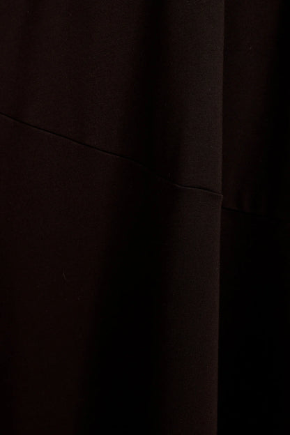 Sophia | Elegante Abito Midi Nero con Cintura per Donna 5