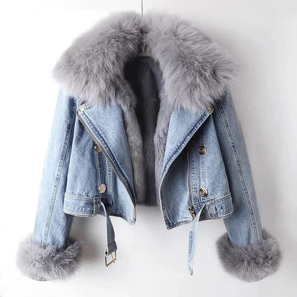 Sophia | Elegante Cappotto Invernale con Collo in Pelliccia Sintetica 0