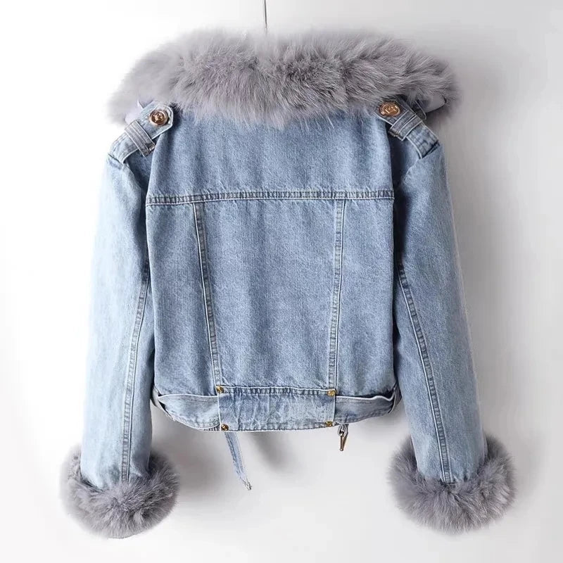 Sophia | Elegante Cappotto Invernale con Collo in Pelliccia Sintetica 1