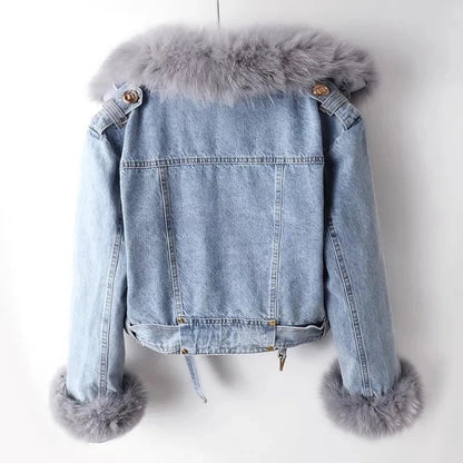 Sophia | Elegante Cappotto Invernale con Collo in Pelliccia Sintetica 1